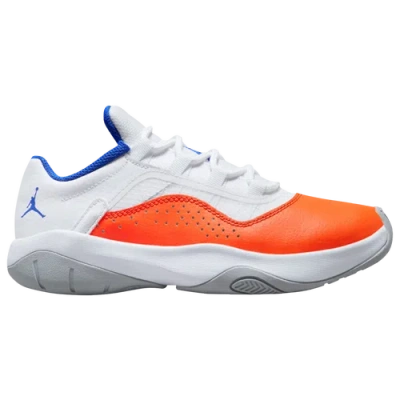 Jordan Kids' Boys  Aj 11 Comfort Low In White/orange