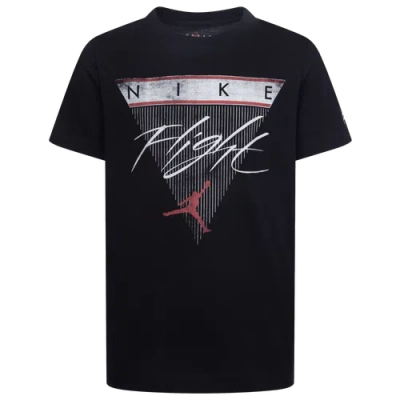 Jordan Kids' Boys  Aj 4 Flight Reimagined T-shirt In White/black