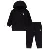 Jordan Boys Infant   Brooklyn Fleece Pullover Set In Black/black