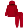 Jordan Boys  Brooklyn Fleece Pullover Set In Gym Red/red