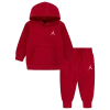 Jordan Boys  Brooklyn Fleece Pullover Set In Gym Red/red