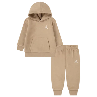 Jordan Kids' Boys  Brooklyn Fleece Pullover Set In Hemp/hemp
