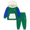 Jordan Boys Infant   Brooklyn Fleece Pullover Set In Pine Green/white