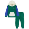 Jordan Boys Infant   Brooklyn Fleece Pullover Set In Pine Green/white