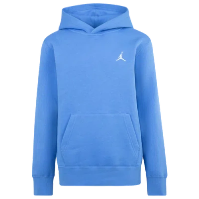 Jordan Kids' Boys Preschool   Mj Brooklyn Fleece Pullover Hoodie In Legend Blue/white