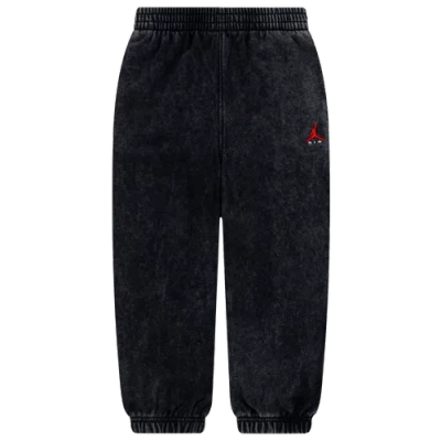 Jordan Kids' Boys  Brooklyn Washed Ft Pants In Black
