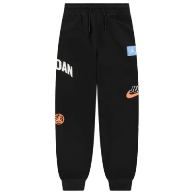 Jordan Kids' Boys  Dynasty Fleece Gfx Pant In Black