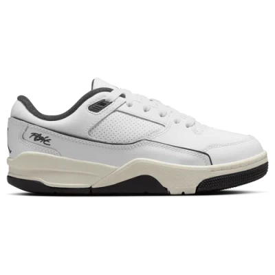 Jordan Kids' Boys  Flight Court In White/white