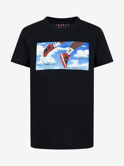 Jordan Kids' Boys  In Flight T-shirt In Black