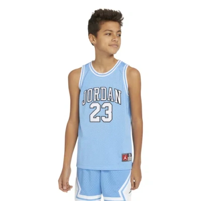 Jordan Kids' Boys  23 Jersey In University Blue/university Blue/blue