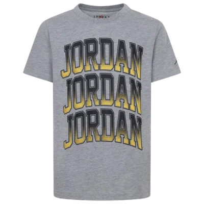 Jordan Kids' Boys   3k Short Sleeve T-shirt In Carbon Heather/black