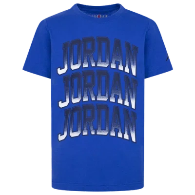 Jordan Kids' Boys   3k Short Sleeve T-shirt In Game Royal/black