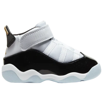 Jordan Kids' Boys  6 Rings In White/metallic Gold/black