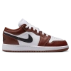 Jordan Boys   Air  1 Low Se In White/black/dark Pony