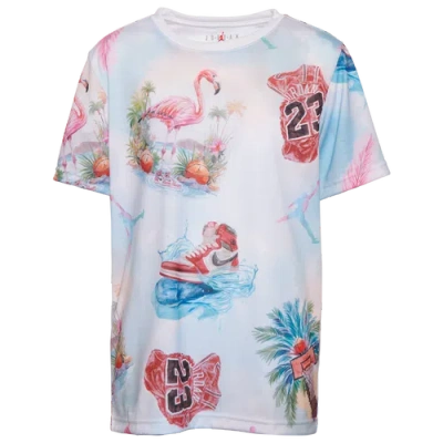 Jordan Kids' Boys   Air  Flamingo Aop S/s T-shirt