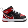 Jordan Boys   Aj 1 Easyon Mid In Black/red/white