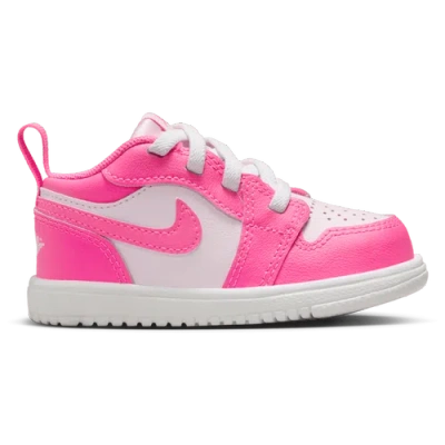 Jordan Kids' Boys   Aj 1 Low In Pink Foam/hyper Pink/summit White