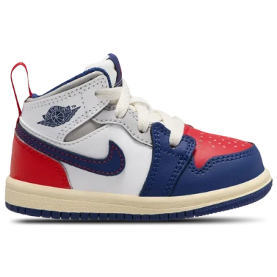 Jordan Kids' Boys   Aj 1 Mid In Blue