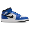 Jordan Boys   Aj 1 Mid In Black/blue/white