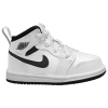 Jordan Mens  Aj 1 Mid In White/black/white