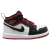 Jordan Boys  Aj 1 Mid In White/gym Red/black