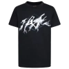 Jordan Boys   Aj4 Flight Lightning S/s T-shirt In Black/white