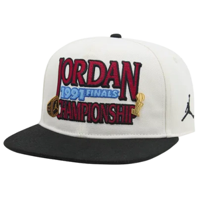 Jordan Kids' Boys   Aj6 Playoff Tix Pro Cap In White