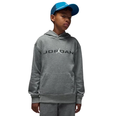 Jordan Kids' Boys   Baseline Hoodie In Gray