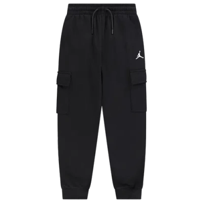 Jordan Kids' Boys   Brooklyn Fleece Cargo Pants In Black