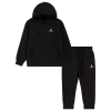 Jordan Boys   Brooklyn Fleece Pullover Set In Black/black
