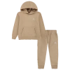 Jordan Boys  Brooklyn Fleece Pullover Set In Hemp/hemp