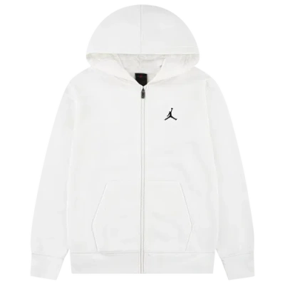 Jordan Kids' Boys   Brooklyn Full-zip Hoodie In Sail/white