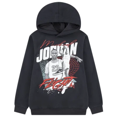 Jordan Kids' Boys   Double Flight Graphic Hoodie In Black