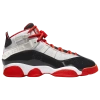 Jordan Boys   6 Rings In Black/team Orange/white