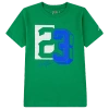 Jordan Boys   Jumpman 23 Mesh T-shirt In Pine Green/blue