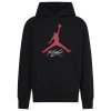 Jordan Boys   Jumpman Baseline Pullover In Black/red