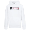 Jordan Boys   Jumpman Fade Pullover Hoodie In White/red