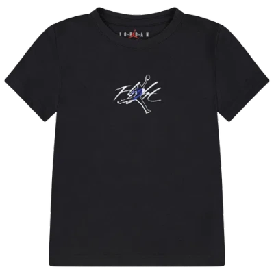 Jordan Kids' Boys   Jumpman Flight Haze T-shirt In Black/white