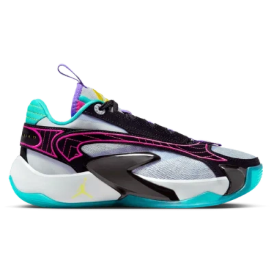 Jordan Kids' 男鞋时尚低帮运动鞋耐磨减震实战训练篮球鞋 In Wolf Grey/black/speed Yellow