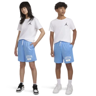 Jordan Kids' Boys   Mesh Pe Shorts In Blue