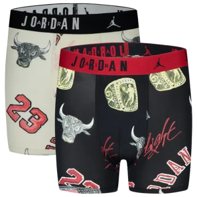 Jordan Kids' Boys   Mj Essentials Boxer Briefs In Multi