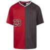Jordan Boys   Play Off Game S/s Jersey In Black/gym Red