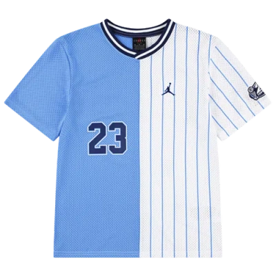 Jordan Kids' Boys   Play Off Game S/s Jersey In University Blue/white