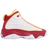 Jordan Boys  Pro Strong In White/vivid Orange/cardinal Red