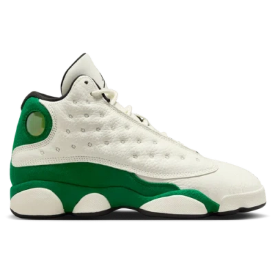 Jordan Kids' Boys   Retro 13 In Black/sail/pine Green