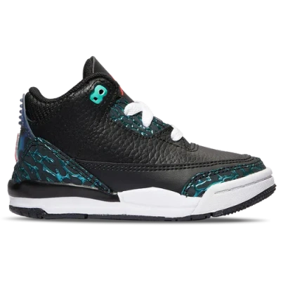 Jordan Kids' Boys   Retro 3 Uni In Black/red/blue
