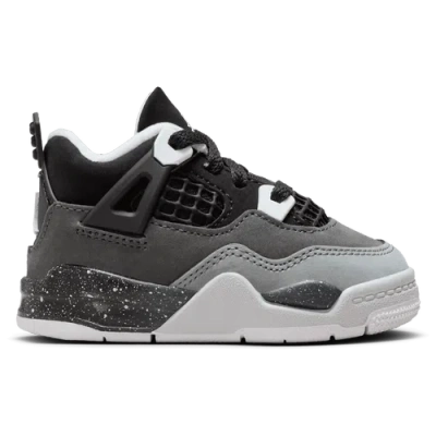 Jordan Kids' Boys    Retro 4 Remastered In Black/white