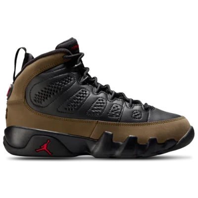 Jordan Kids' Boys   Retro 9 Remastered 2 In Black/true Red