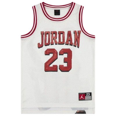 Jordan Kids' Boys   Sketch 23 Jersey In White