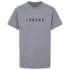 Jordan Boys   Wordmark Emblem Crew In Black/carbon Heather